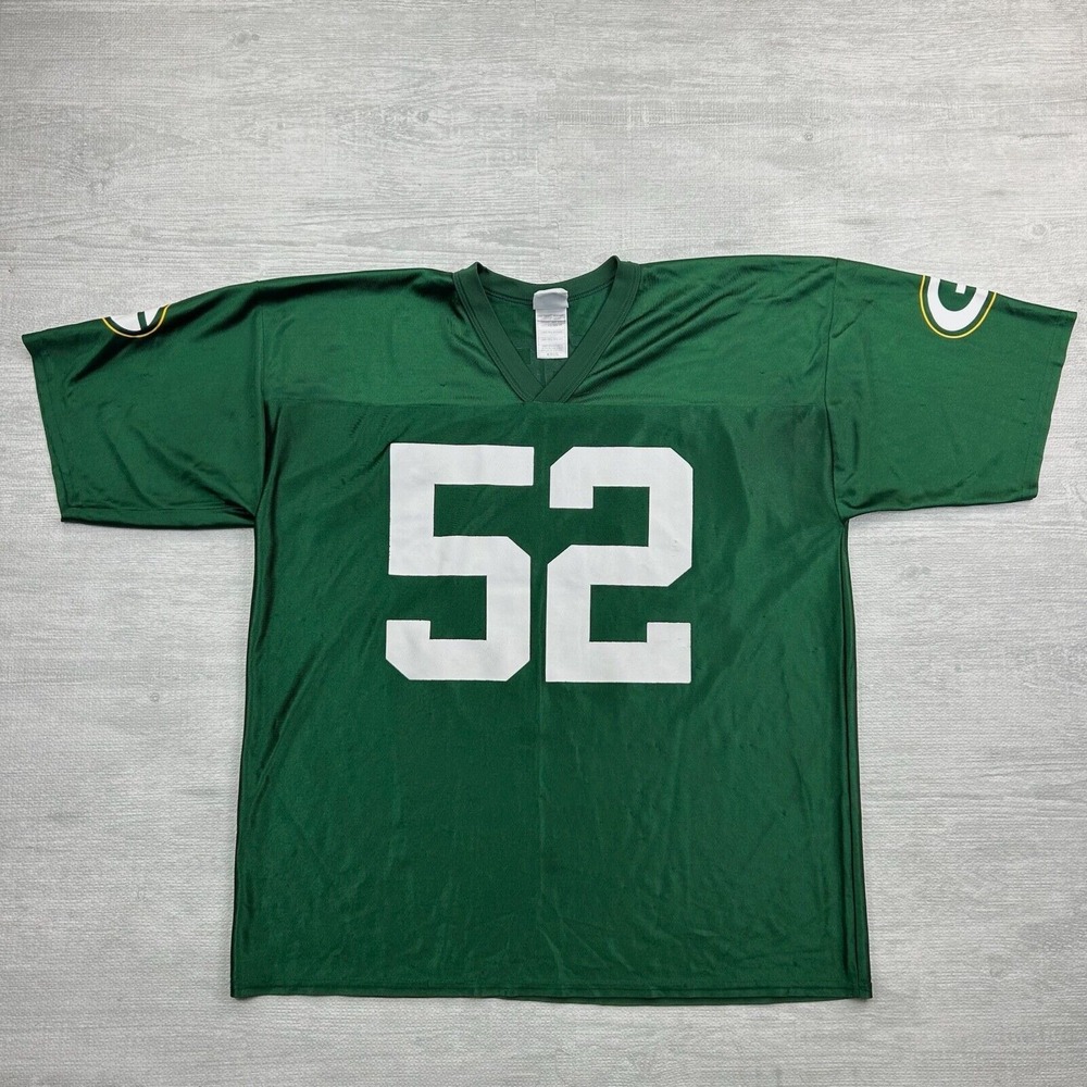 Vintage Green‎ Bay Packers Jersey Adult XL Green Clay Matthews III #52 Football